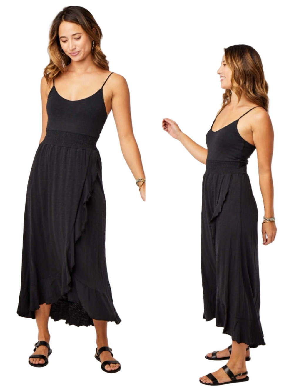 CARVE DESIGNS ‘Nora’ Organic Ruffle Hem Dress